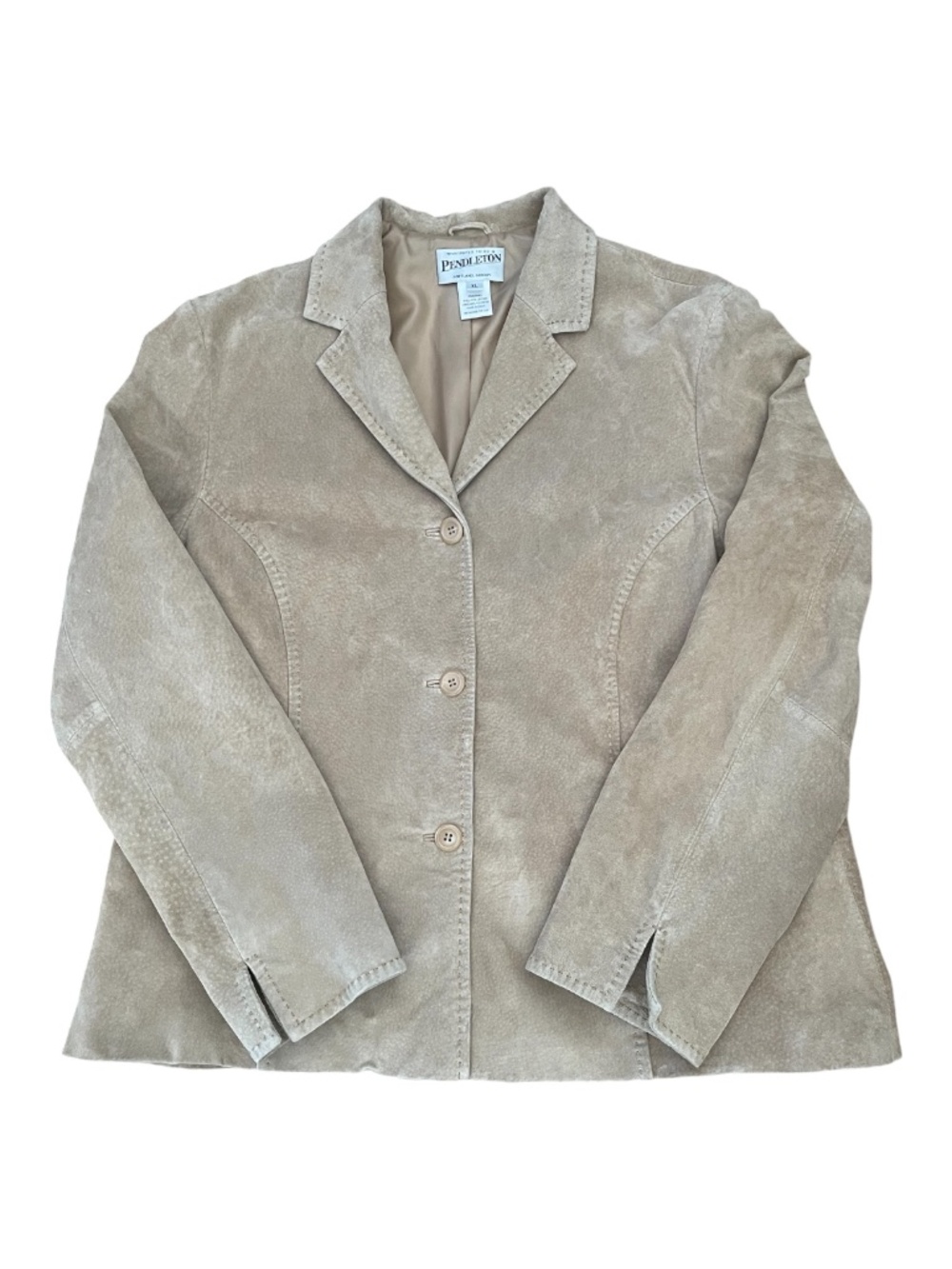 Pendleton Vintage Suede Leather Blazer